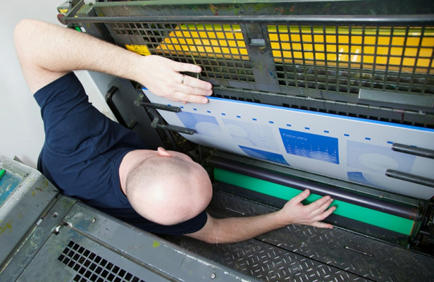 Printing Machines at Horton Print Group, Bradford